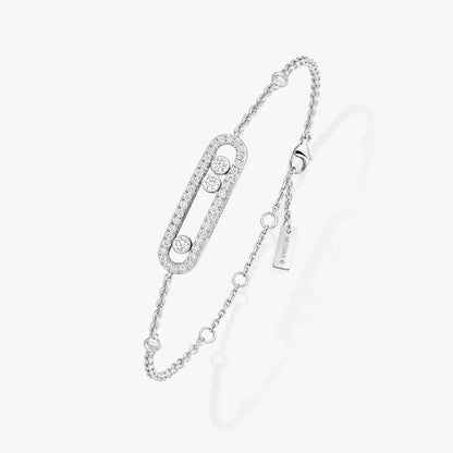 [Loran]PAVÉ BABY MOVE DIAMOND BRACELET