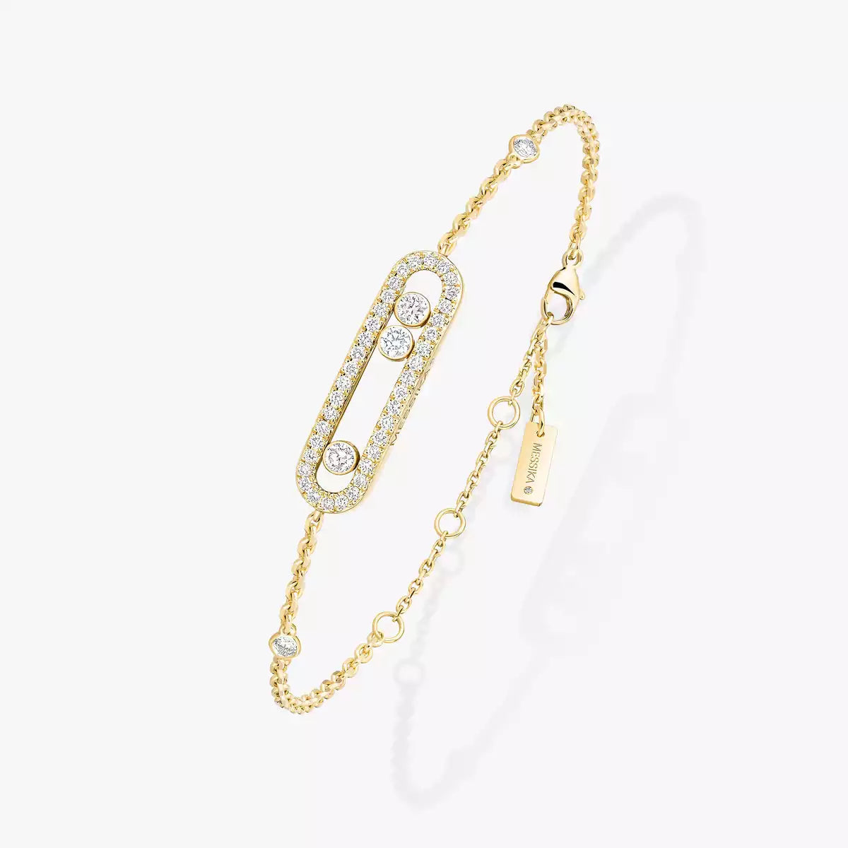 [Loran]PAVÉ BABY MOVE DIAMOND BRACELET