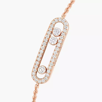 [Loran]PAVÉ BABY MOVE DIAMOND BRACELET