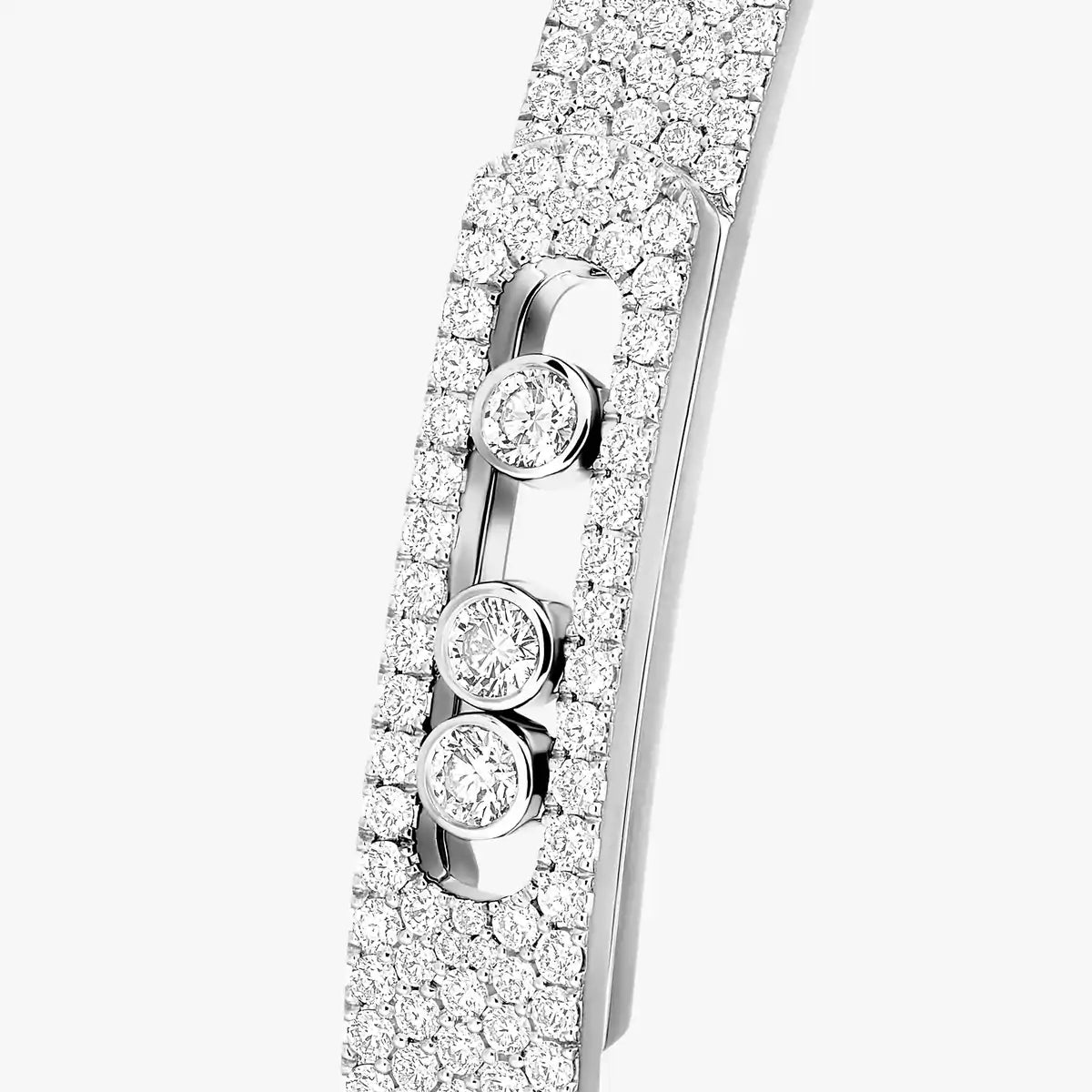 [Loran]MOVE NOA FULL-PAVÉ DIAMOND BANGLE BRACELET