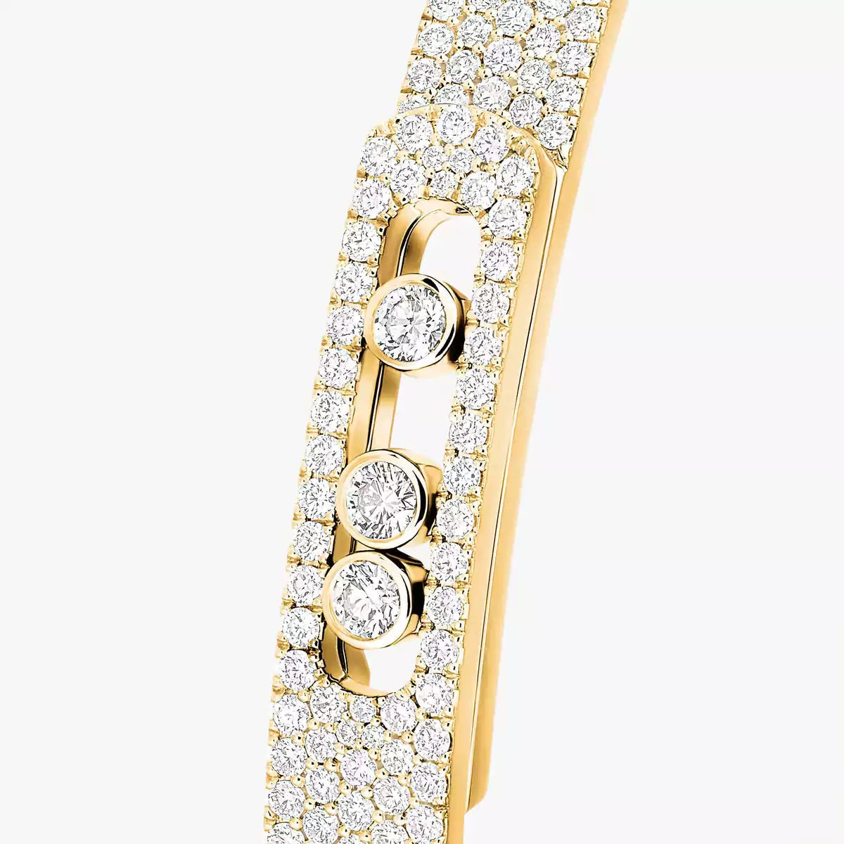 [Loran]MOVE NOA FULL-PAVÉ DIAMOND BANGLE BRACELET