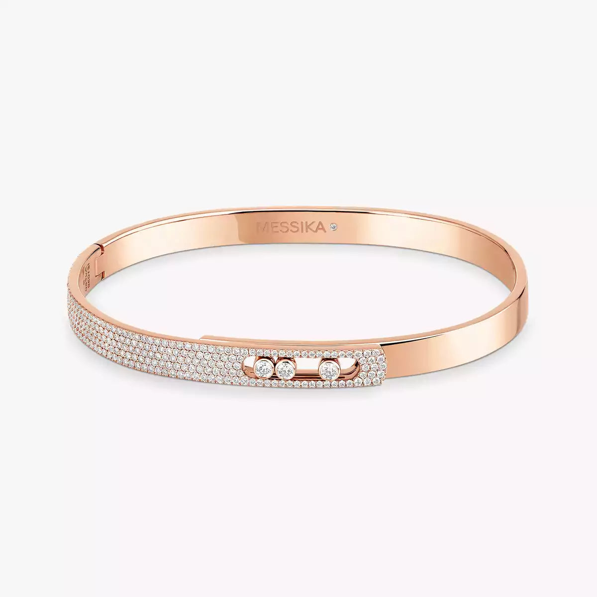 [Loran]MOVE NOA PAVÉ DIAMOND BANGLE BRACELET