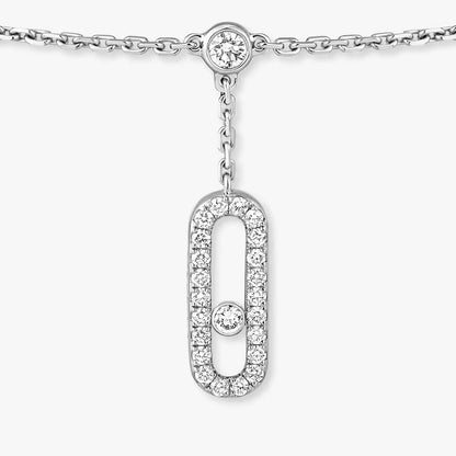 [Loran]MOVE UNO PAVÉ DIAMOND ANKLE BRACELET