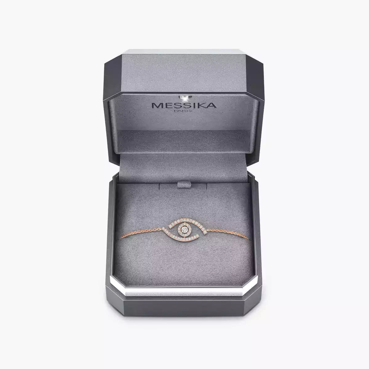[Loran]LUCKY EYE PAVÉ-SET DIAMOND BRACELET