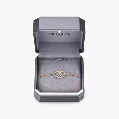 [Loran]LUCKY EYE PAVÉ-SET DIAMOND BRACELET