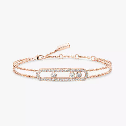 [Loran]MOVE CLASSIQUE PAVÉ DIAMOND BRACELET