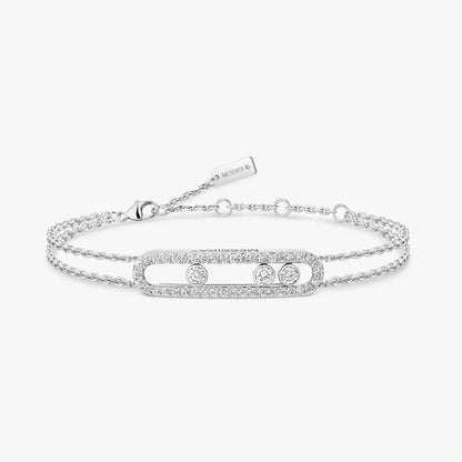 [Loran]MOVE CLASSIQUE PAVÉ DIAMOND BRACELET