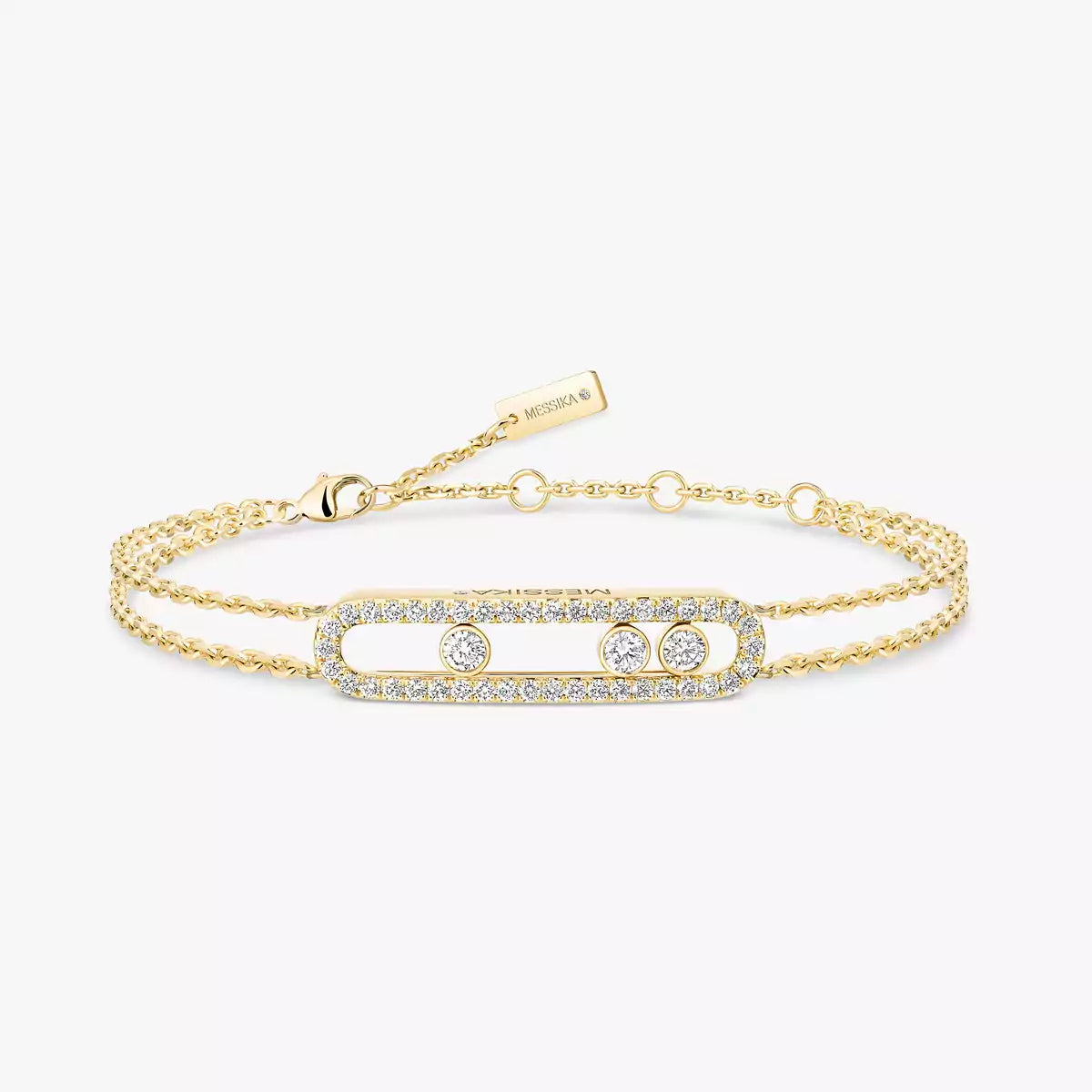 [Loran]MOVE CLASSIQUE PAVÉ DIAMOND BRACELET