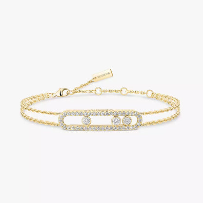 [Loran]MOVE CLASSIQUE PAVÉ DIAMOND BRACELET