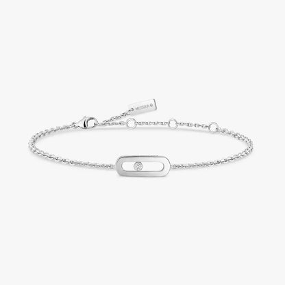 [Loran]MOVE UNO SINGLE DIAMOND BRACELET
