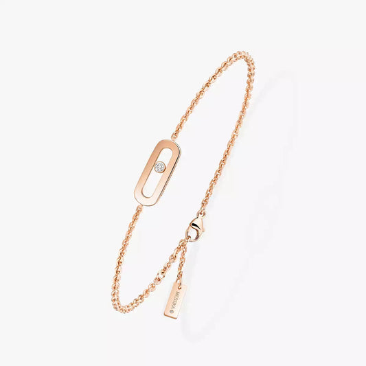 [Loran]MOVE UNO SINGLE DIAMOND BRACELET