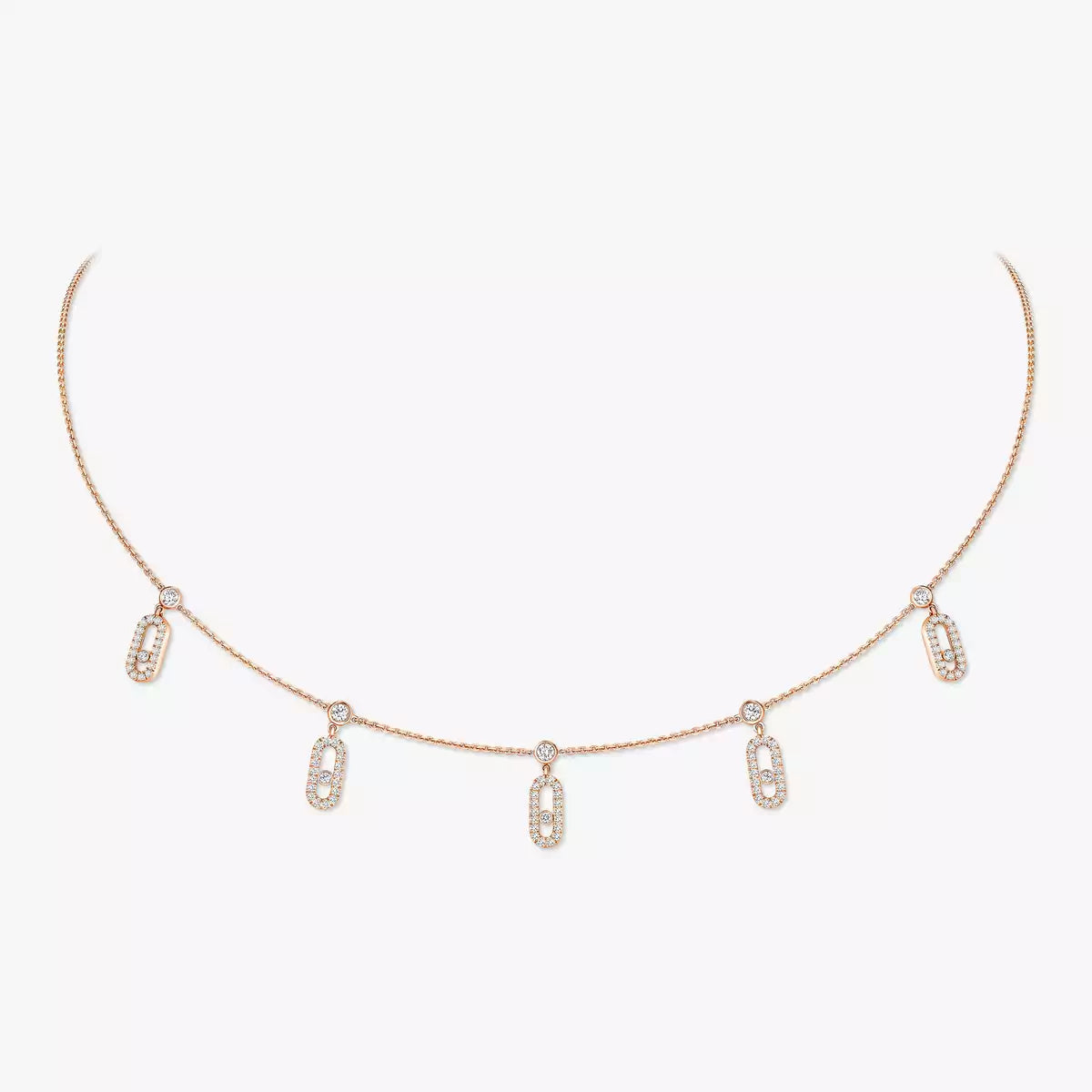 [Loran]MOVE UNO 5-PENDANT NECKLACE