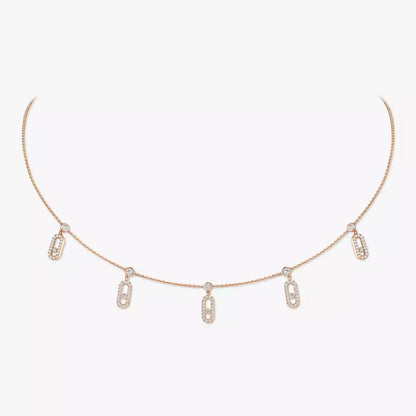 [Loran]MOVE UNO 5-PENDANT NECKLACE