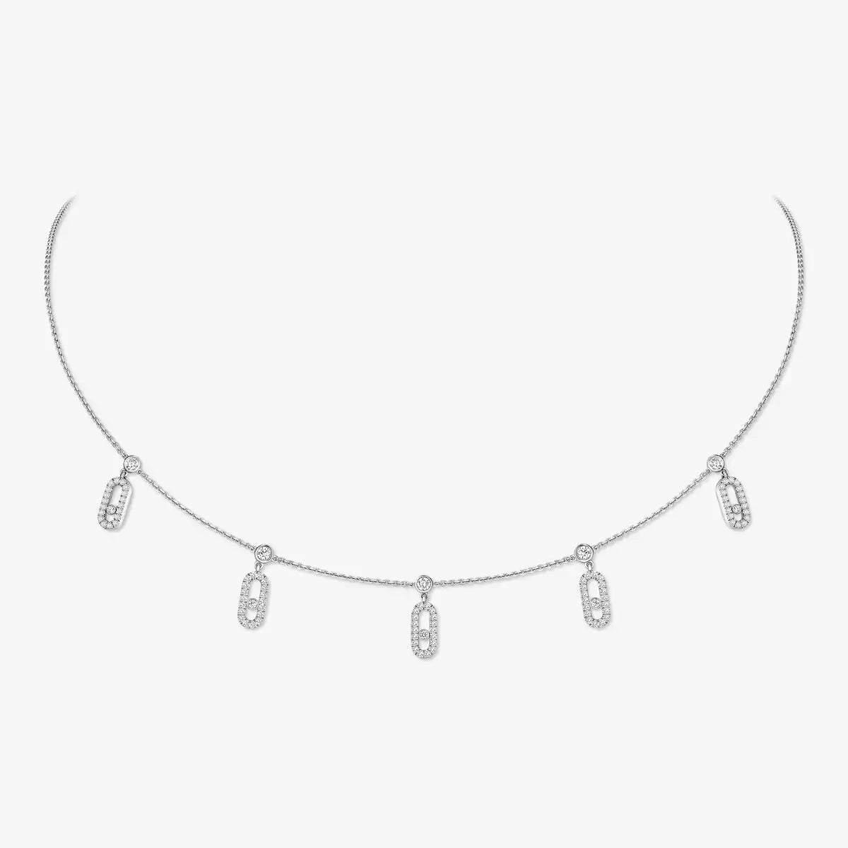 [Loran]MOVE UNO 5-PENDANT NECKLACE
