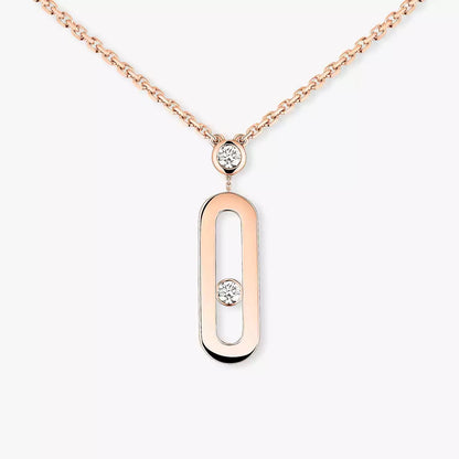 [Loran]SIGNATURE FRAME NECKLACE