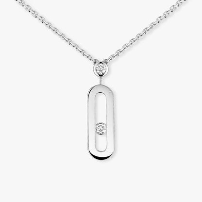 [Loran]SIGNATURE FRAME NECKLACE