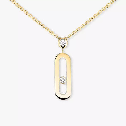 [Loran]SIGNATURE FRAME NECKLACE