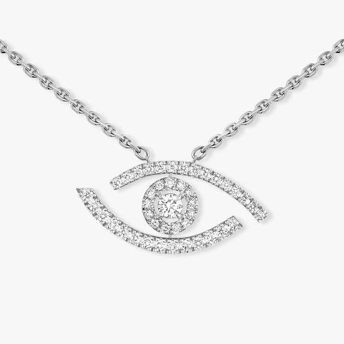 [Loran]PAVÉ DIAMOND LUCKY EYE NECKLACE