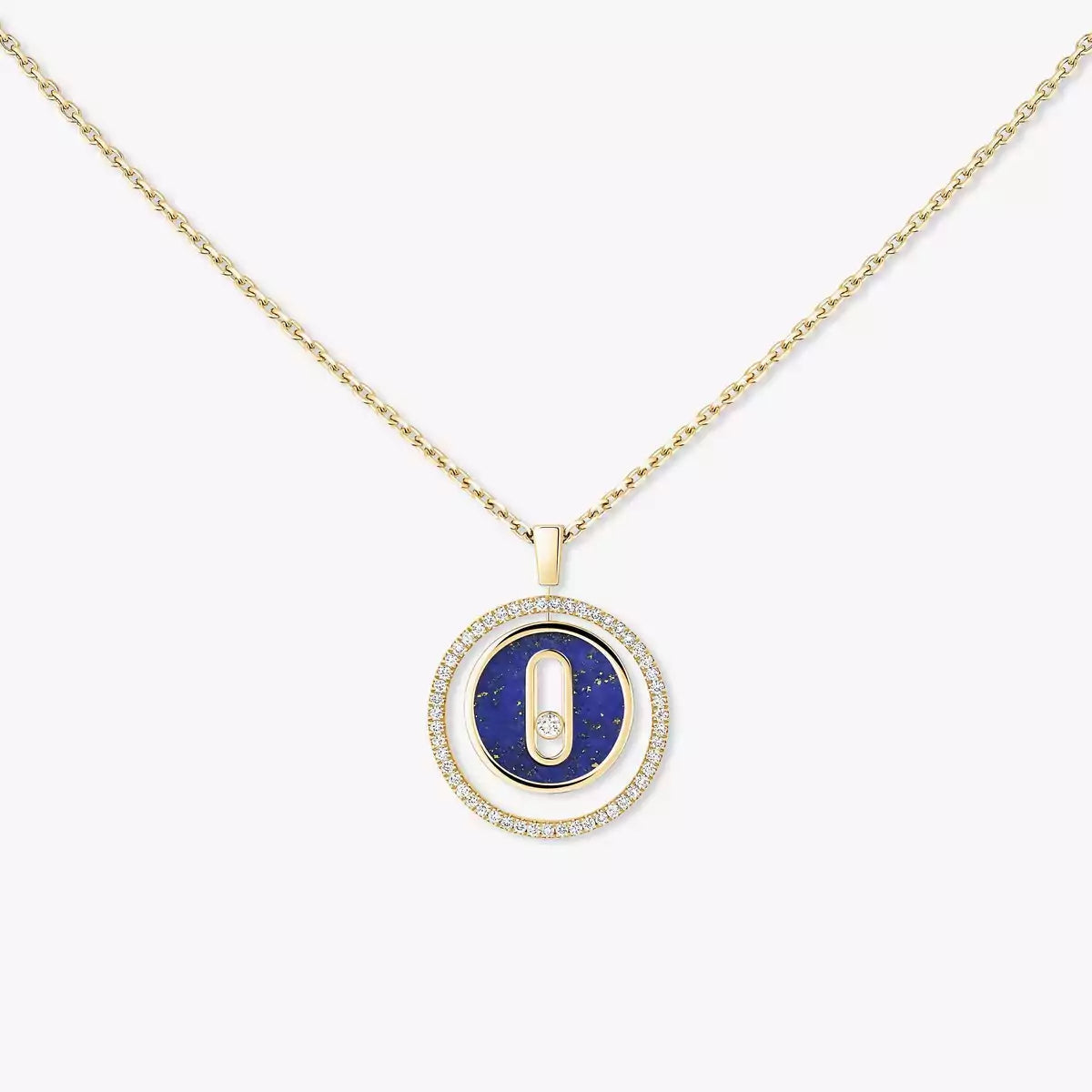 [Loran]LUCKY MOVE DIAMOND NECKLACE
