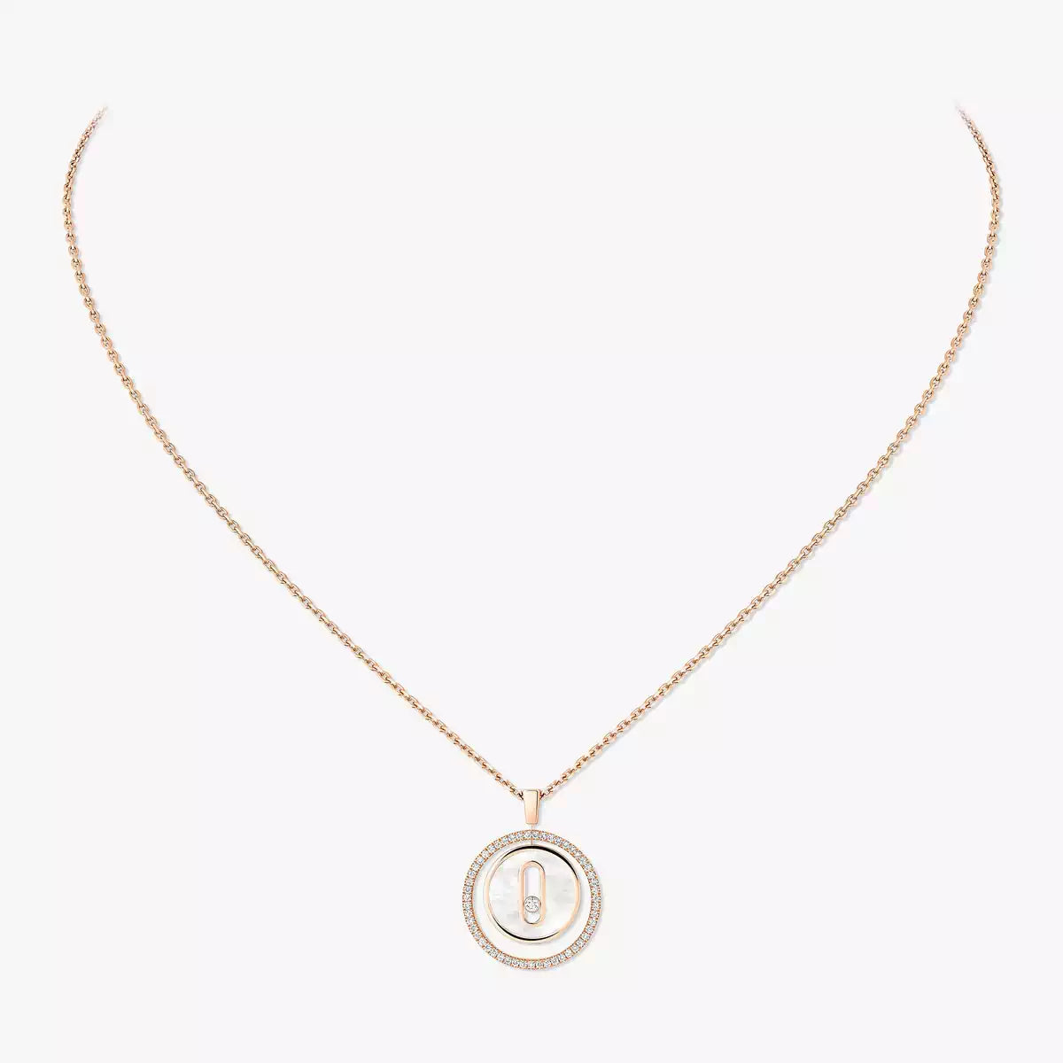 [Loran]LUCKY MOVE DIAMOND NECKLACE