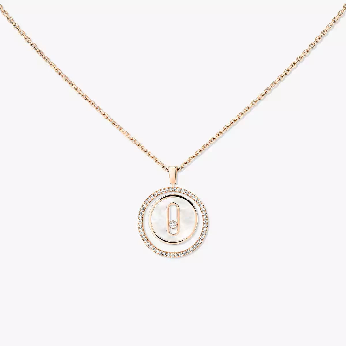 [Loran]LUCKY MOVE DIAMOND NECKLACE
