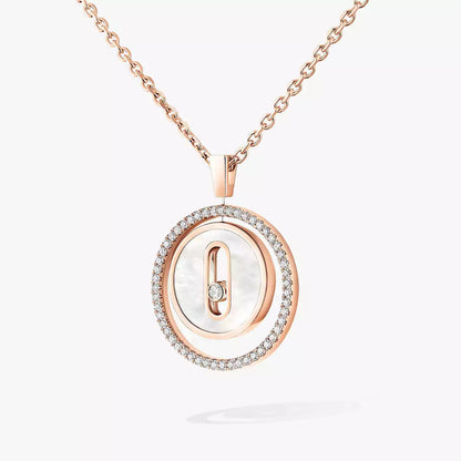 [Loran]LUCKY MOVE DIAMOND NECKLACE
