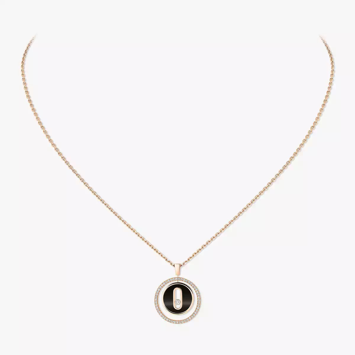 [Loran]LUCKY MOVE DIAMOND NECKLACE