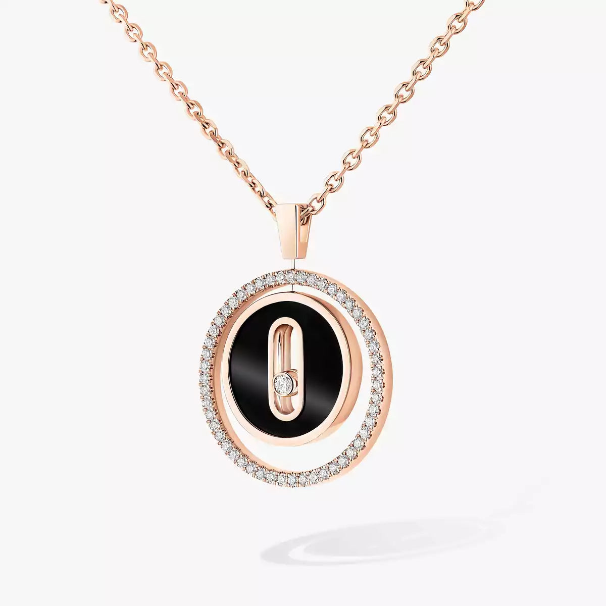 [Loran]LUCKY MOVE DIAMOND NECKLACE