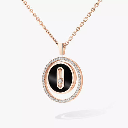 [Loran]LUCKY MOVE DIAMOND NECKLACE