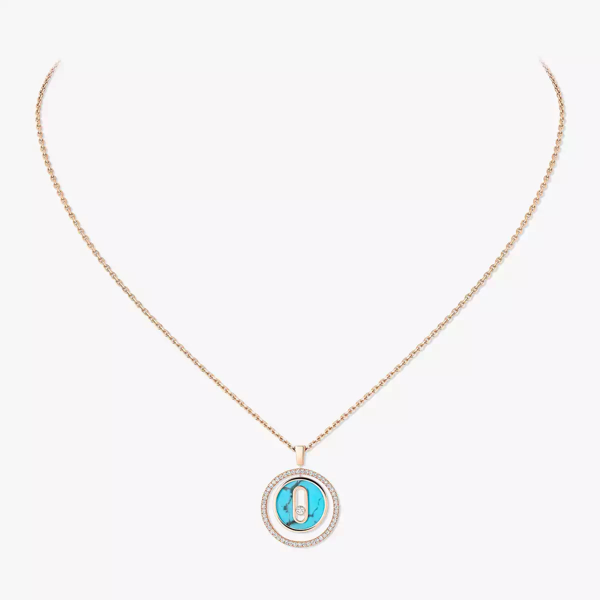 [Loran]LUCKY MOVE DIAMOND NECKLACE