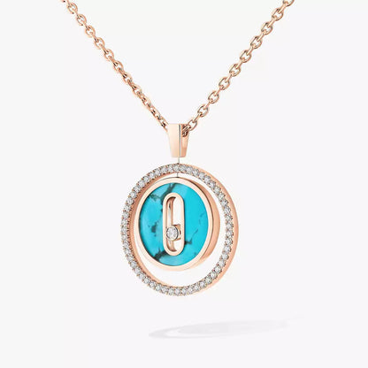 [Loran]LUCKY MOVE DIAMOND NECKLACE