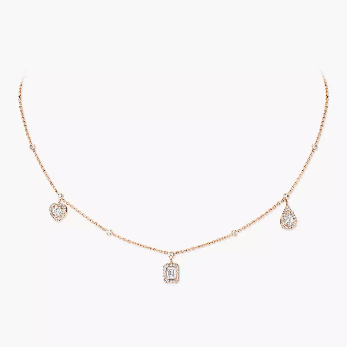 [Loran]TRIFECTA CHARM NECKLACE