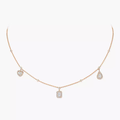 [Loran]TRIFECTA CHARM NECKLACE