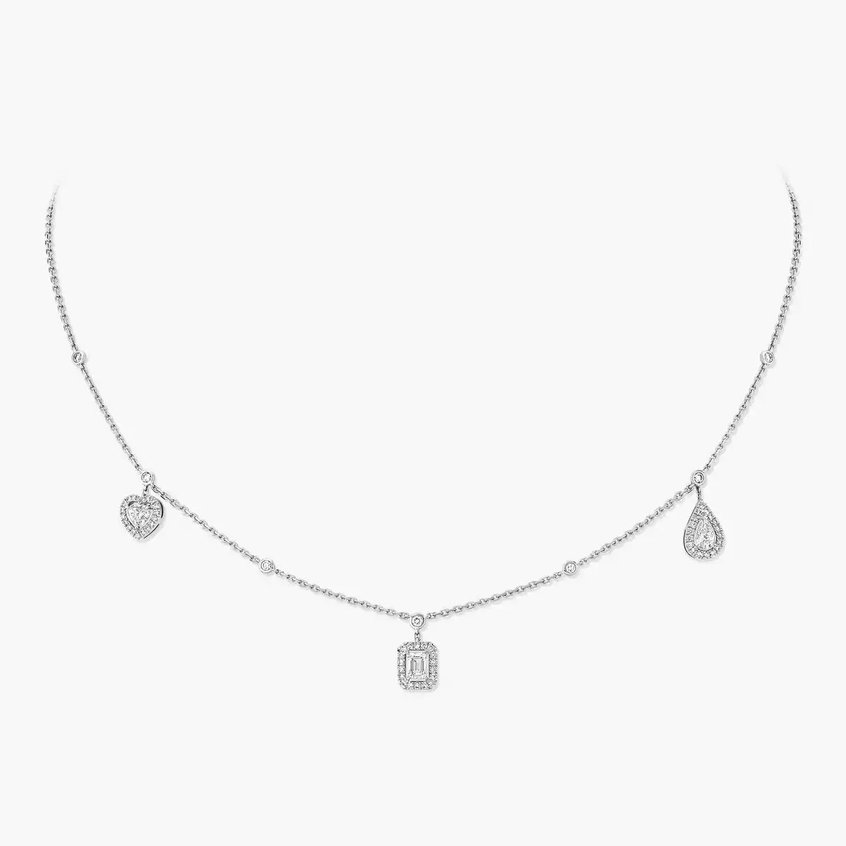 [Loran]TRIFECTA CHARM NECKLACE