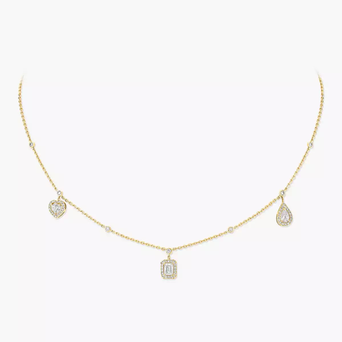 [Loran]TRIFECTA CHARM NECKLACE