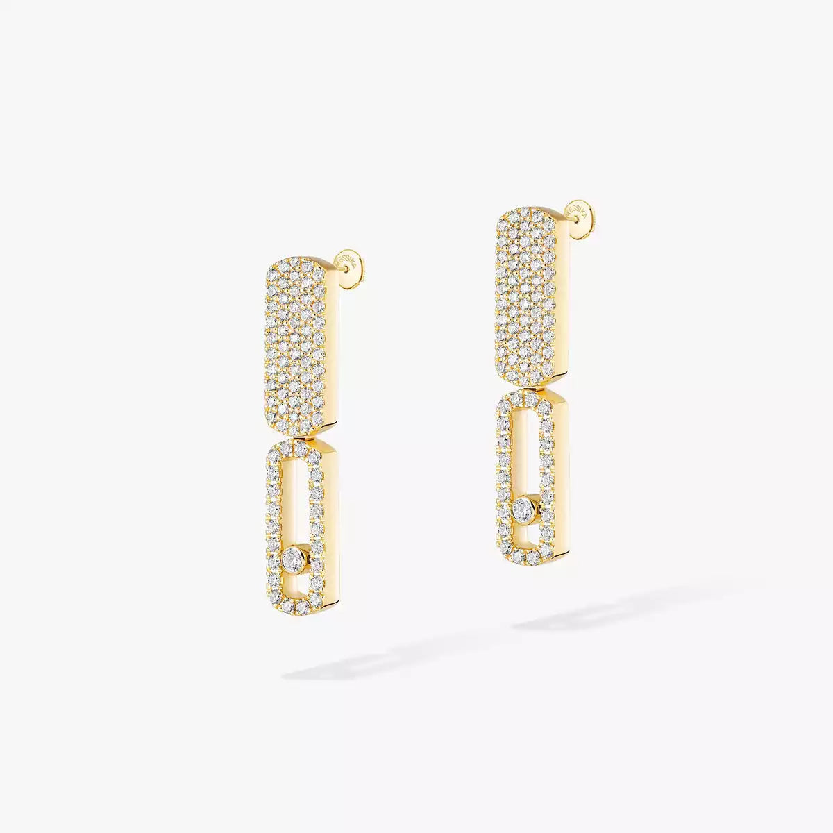 [Loran]IMPERIAL MOVE SM DIAMOND EARRINGS
