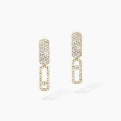 [Loran]IMPERIAL MOVE SM DIAMOND EARRINGS
