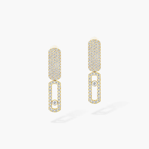 [Loran]IMPERIAL MOVE SM DIAMOND EARRINGS