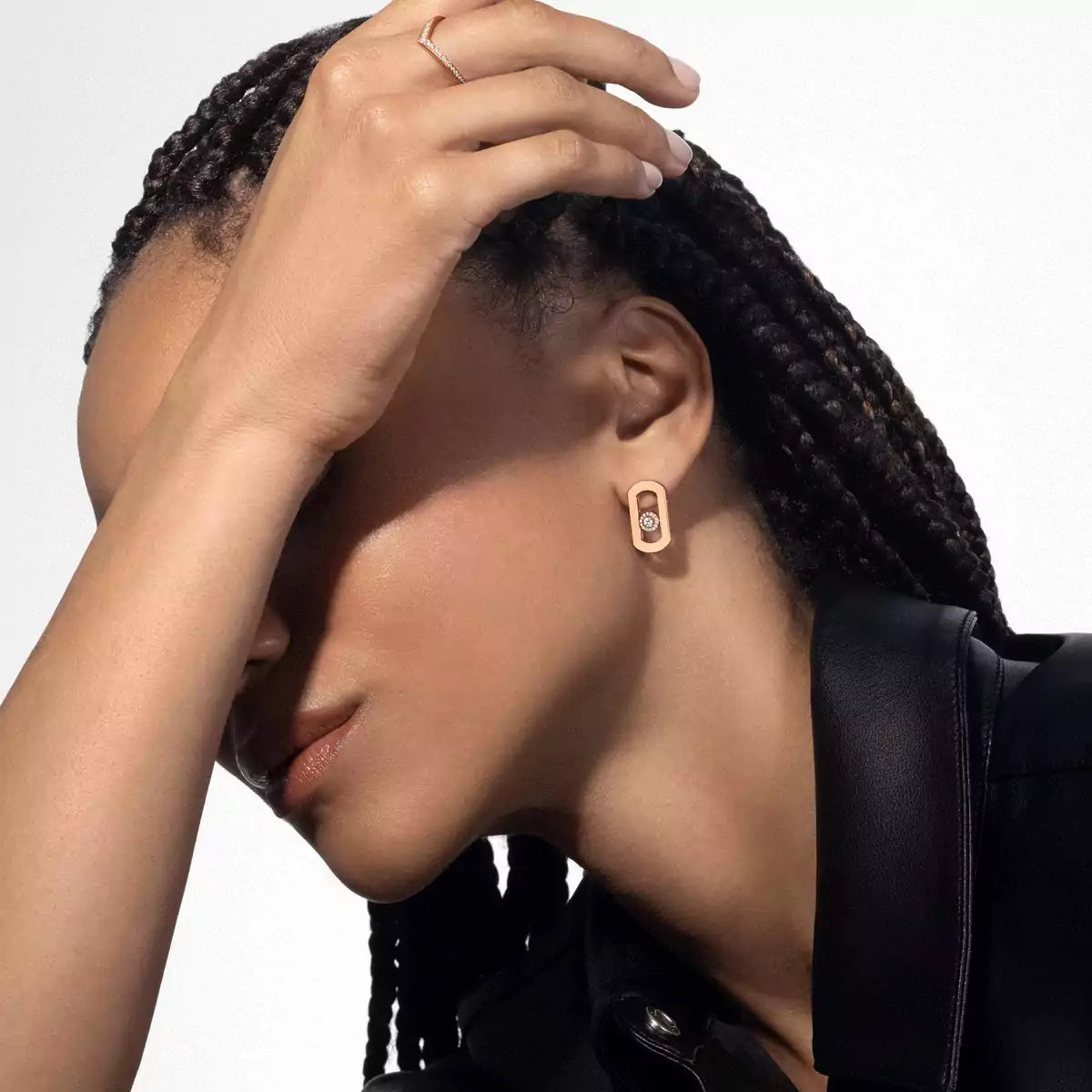 [Loran]SO MOVE DIAMOND EARRINGS