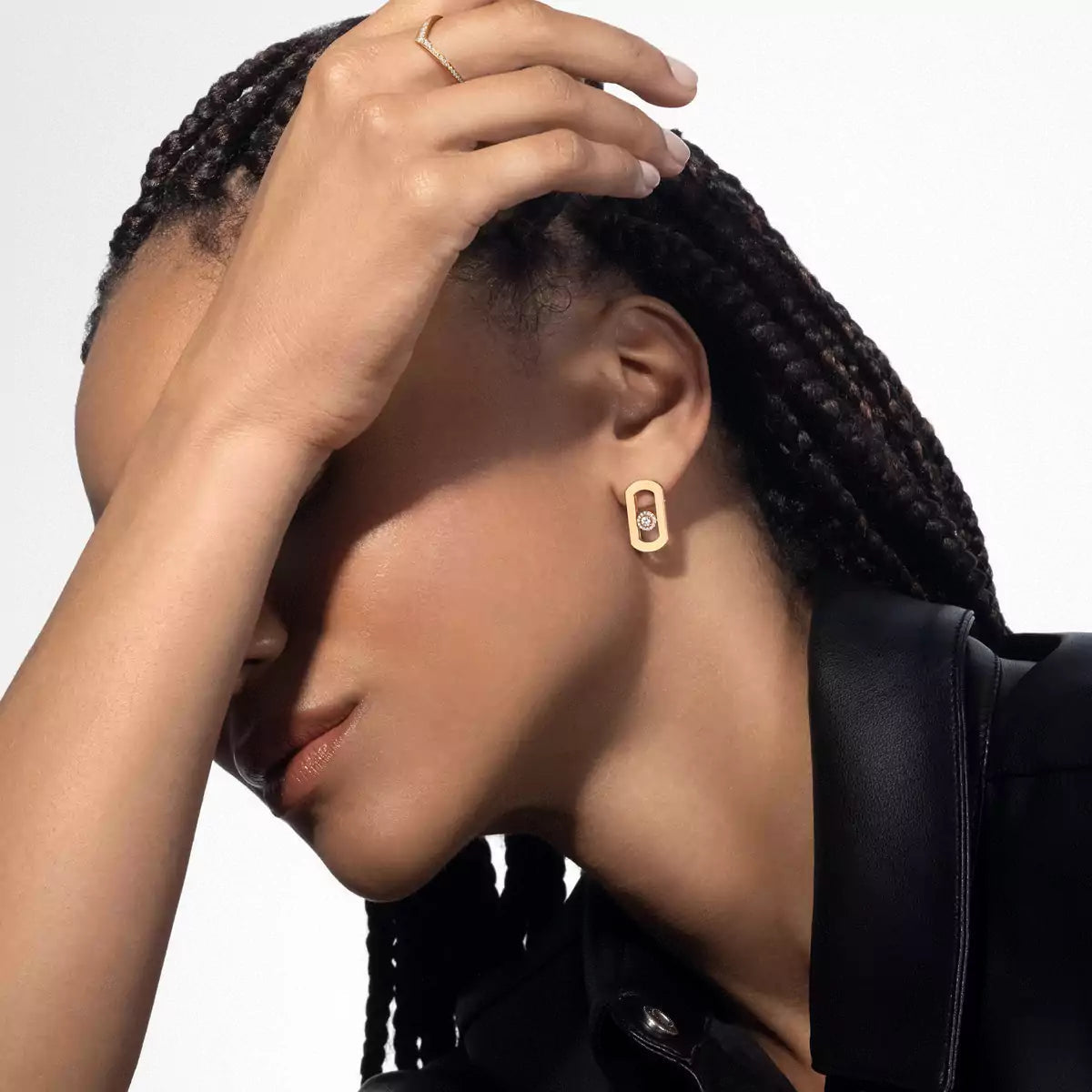 [Loran]SO MOVE DIAMOND EARRINGS