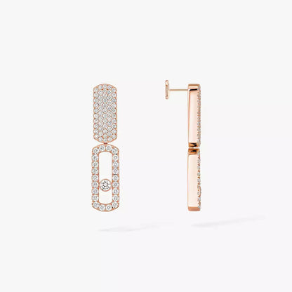 [Loran]IMPERIAL MOVE SM DIAMOND EARRINGS