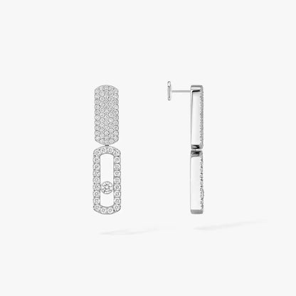 [Loran]IMPERIAL MOVE SM DIAMOND EARRINGS