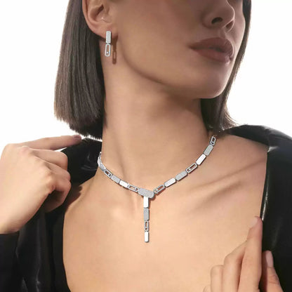 [Loran]IMPERIAL MOVE SM DIAMOND EARRINGS
