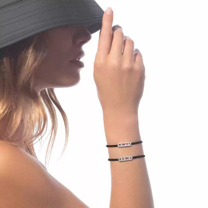 [Loran]CARE(S) PAVÉ CORD BRACELET