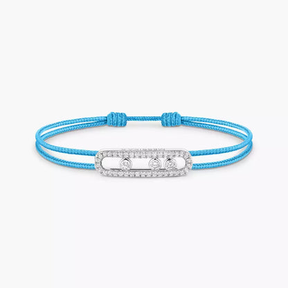 [Loran]CARE(S) PAVÉ CORD BRACELET