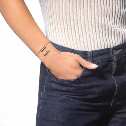 [Loran]CARE(S) PAVÉ CORD BRACELET