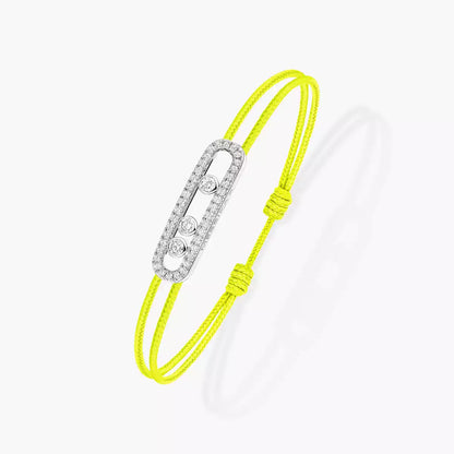 [Loran]CARE(S) PAVÉ CORD BRACELET