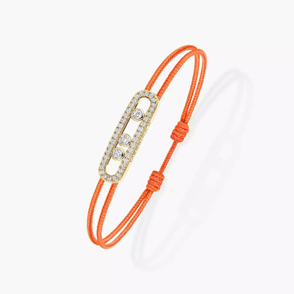 [Loran]CARE(S) PAVÉ CORD BRACELET