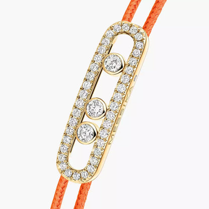 [Loran]CARE(S) PAVÉ CORD BRACELET