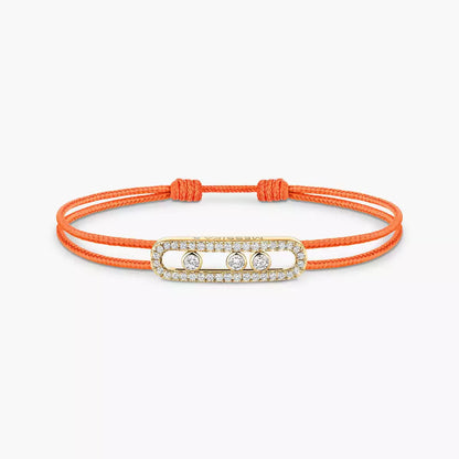 [Loran]CARE(S) PAVÉ CORD BRACELET